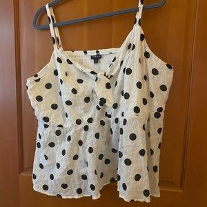 Nwot peplum top from torrid size 3